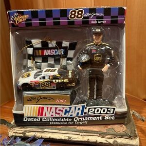 2003 NASCAR Dale Jarrett #88
Christmas Ornament Set UPS LOGO